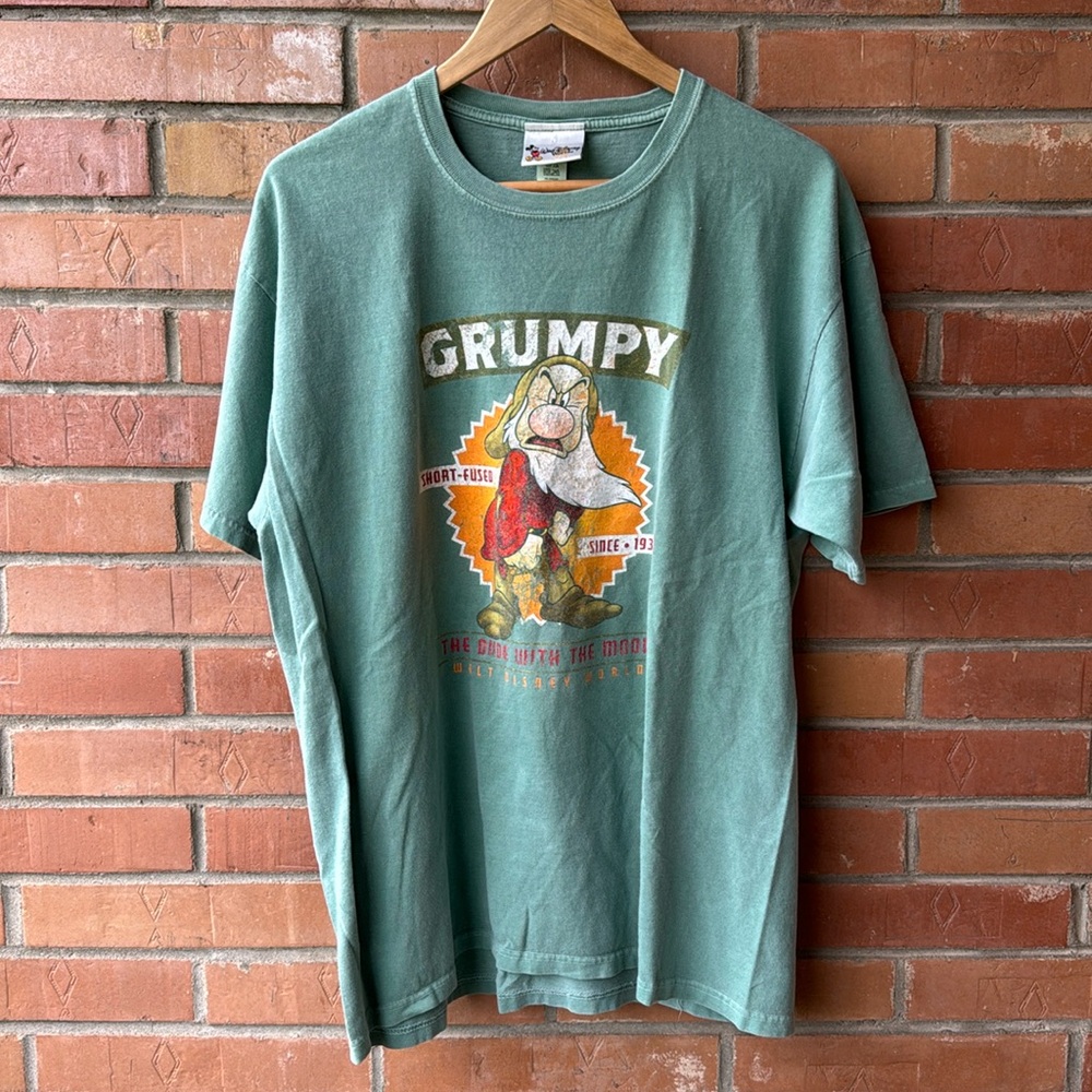 Vintage Disney Grumpy T-Shirt / 2000s / Large / Walt Disney World